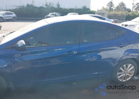 2016 Hyundai Elantra Se from USA, damaged, VIN 5NPDH4AE7GH734546